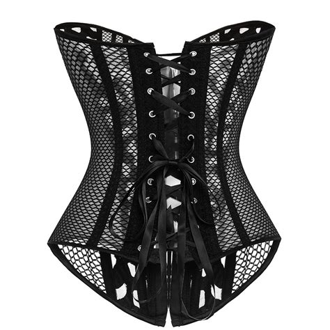 2020 sexy waist training corset body shaper women corset black lace up