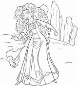 Coloring Merida Brave Disney Pages Princess Movie Sheets Pixar Printable Print Colouring Drawing Sheet Kids Getcolorings Getdrawings Invitations Featuring Activity sketch template