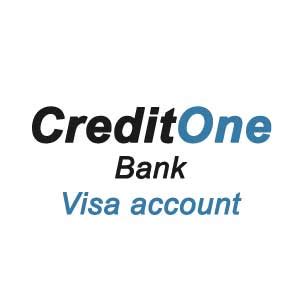 credit  bank visa account  wwwcreditonebankcom