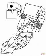 Minecraft Coloring Pages Getcolorings Printable sketch template