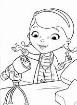Mcstuffins Doc Coloring Pages Stuffy Getdrawings sketch template