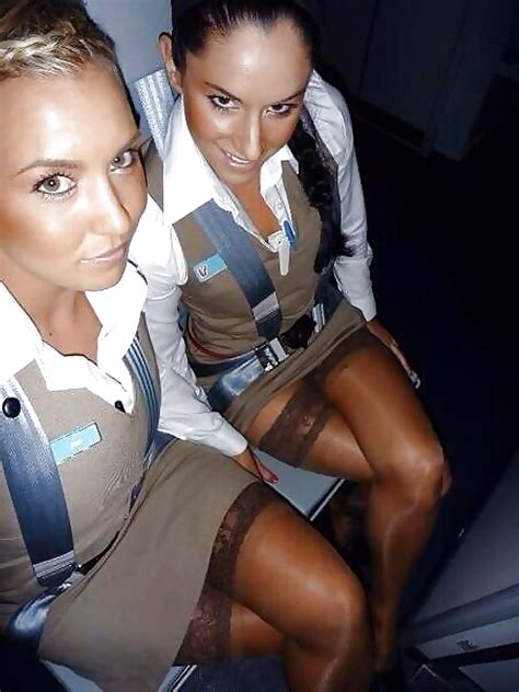 Sexy Flugbegleiterinnen Sexy Flight Attendants 29 Pics Xhamster