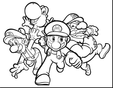 mario galaxy coloring pages  getdrawings
