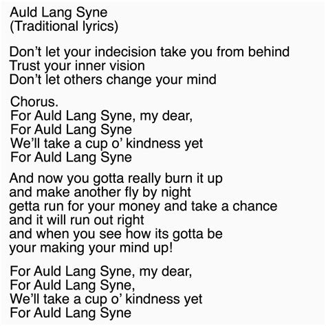 auld lang syne lyrics      words goimages city