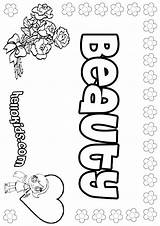 Beauty Coloring Pages Hellokids Print Color Online sketch template