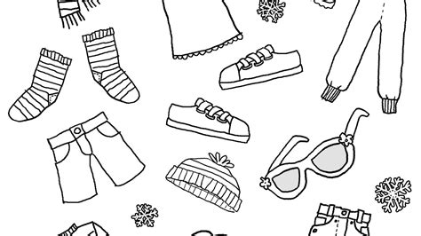 spring clothes  coloring pages hannah thomas coloring pages