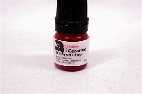 ivoclar vivadent  ips ceramic etching gel refill ml short date