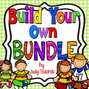 build   custom bundle  judy tedards teachers pay teachers