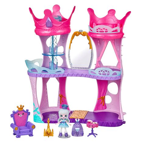 shopkins happy places doll house   pack royal castle playset