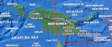 The Temptation News Map Of Indonesia And Papua New Guinea