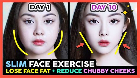 face exercises  lose face fat fast reduce chubby cheeks