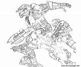 Coloring Halo Pages Odst Printable Print Book Color sketch template