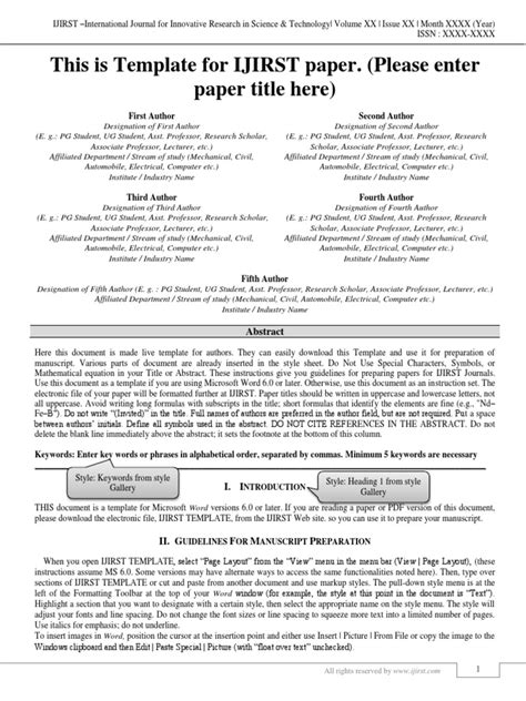 ijirst sample paper  citation magnetic field