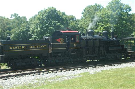 Western Maryland Shay 6 At Cass Scenic Railroad O Gauge