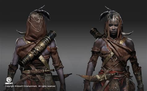 assassin s creed origins character concept art behance