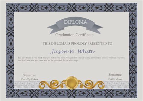 certificates templates sample design excellent certificates