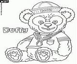 Bear Disney Teddy Pages Coloring Happy sketch template