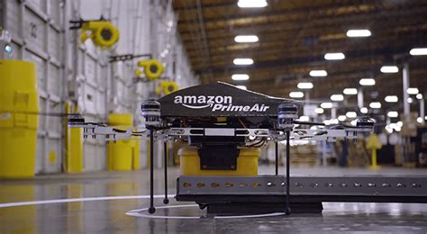 amazon demoes  future drone delivery system bit rebels