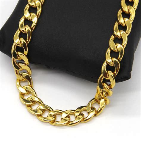 tool gadget collar de cadena de oro falso super lujo     en mercado libre
