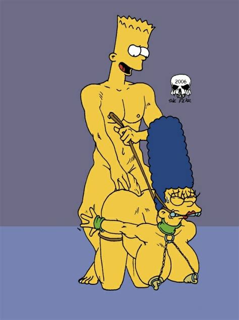 Rule 34 Anal Bart Simpson Breasts Color Female Front