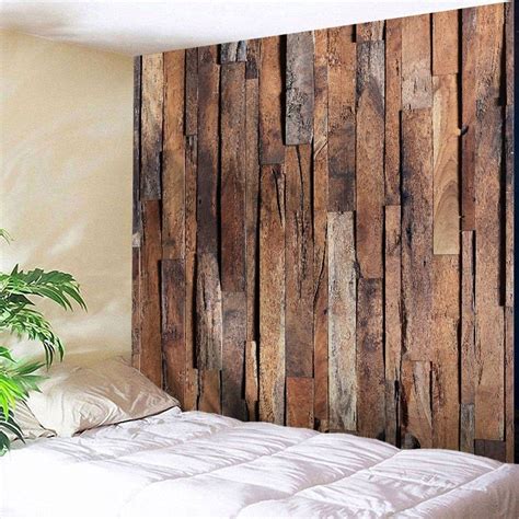 wall hanging art uneven wooden board print tapestry gallery wall