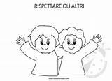 Regole Rispettare Colorare Disegni Scuola Educazione Lavoretticreativi Bambini Infanzia Lavoretti Creativi Elementare Civica Idee Montessori Ragazzi Attività sketch template