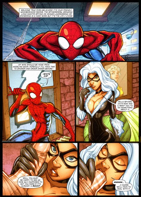 mary jane and black cat sex 4 spyder sperm superhero