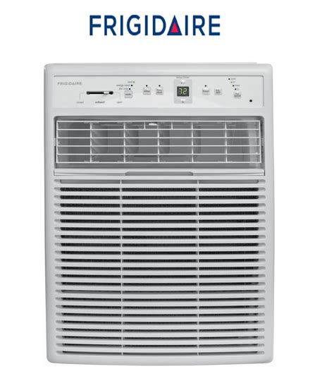 frigidaire ffrsq slider casement window air conditioner   btu