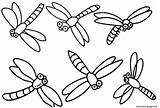 Coloring Pages Dragonfly Printable Fly Kids Drawing Color Clipart Dragonflies Cartoon Cute Insects Insect Pond Clip Animals Print Cliparts Colouring sketch template