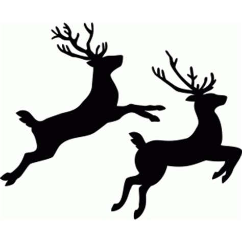 silhouette design store view design  reindeer silhouettes