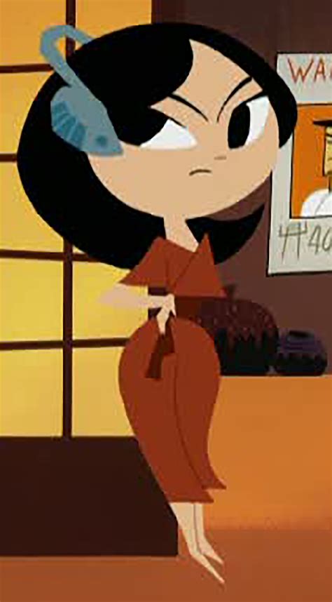 One Of The Two Japanese Girls That Samurai Jack Passes By Samurai
