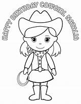 Cowgirl Coloring Pages Cowboy Easy Drawing Cowgirls Kids Color Getcolorings Print Birthday Jessie Getdrawings Choose Board sketch template