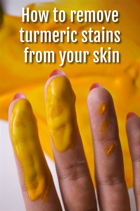 beauty diy   remove turmeric stains   skin turmeric stains diy haircare