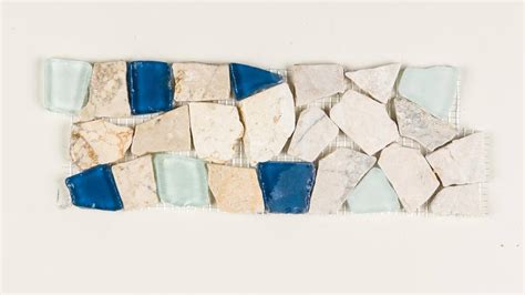Sea Glass Stone Mosaics