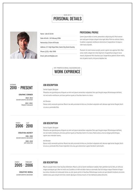 20 intriguing online html resume templates bashooka online resume