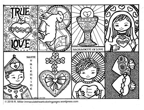beautiful pictures st valentine coloring pages catholic saint
