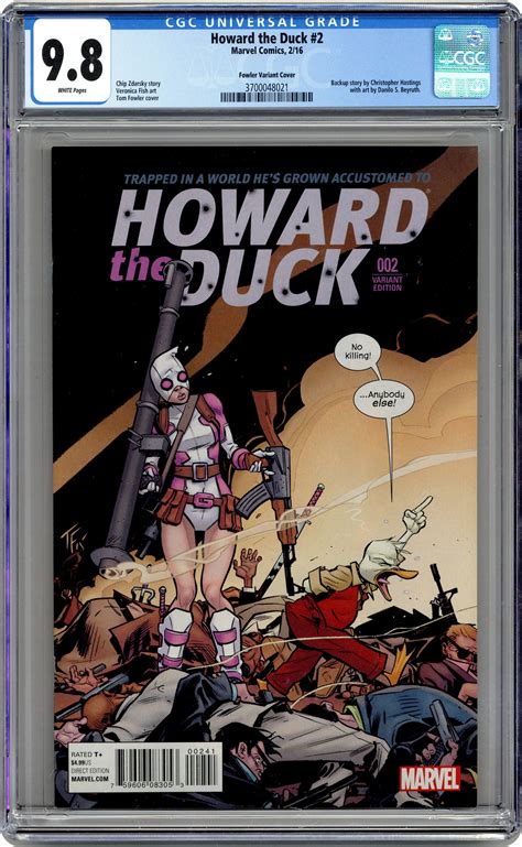 Howard The Duck 2015 5th Series 2d Cgc 9 8