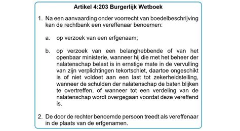 voorbeeld verzoekschrift benoeming vereffenaar nalatenschap infotaris