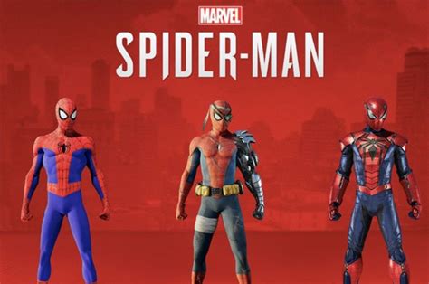 spider man ps4 dlc 3 release date and suits reveal silver lining includes spider verse suit