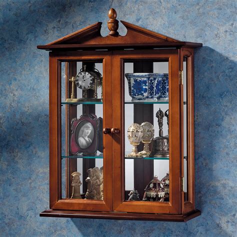 Design Toscano Amesbury Manor Wall Mounted Curio Cabinet And Reviews
