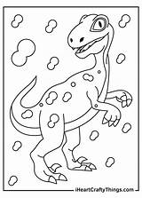 Velociraptor Iheartcraftythings sketch template