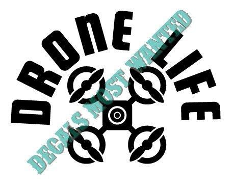 drone decal sticker drone life quad uav car window die cut vinyl ebay