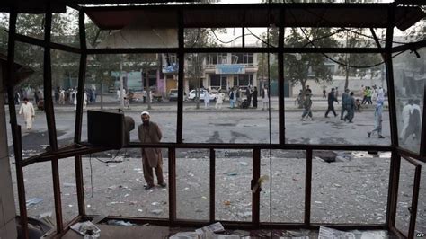 Afghanistan Blast Kabul Rocked By Deadly Explosions Bbc News
