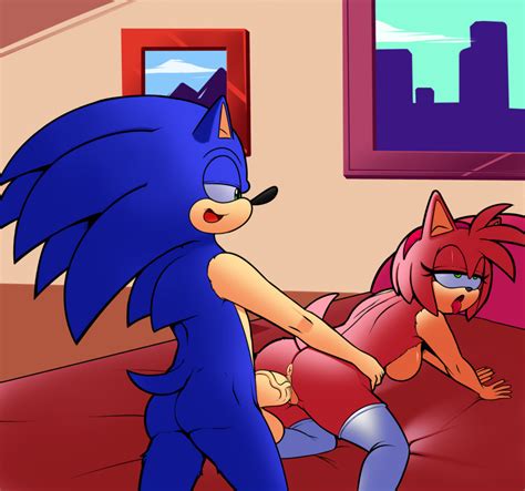 rule 34 amy rose bed big penis breasts female hedgehog