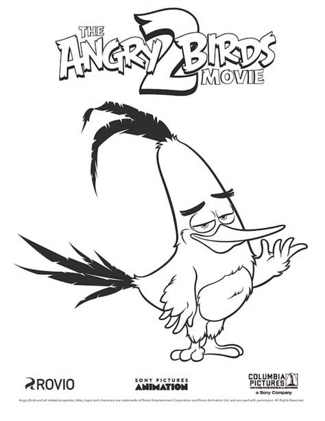 angry birds  coloring pages