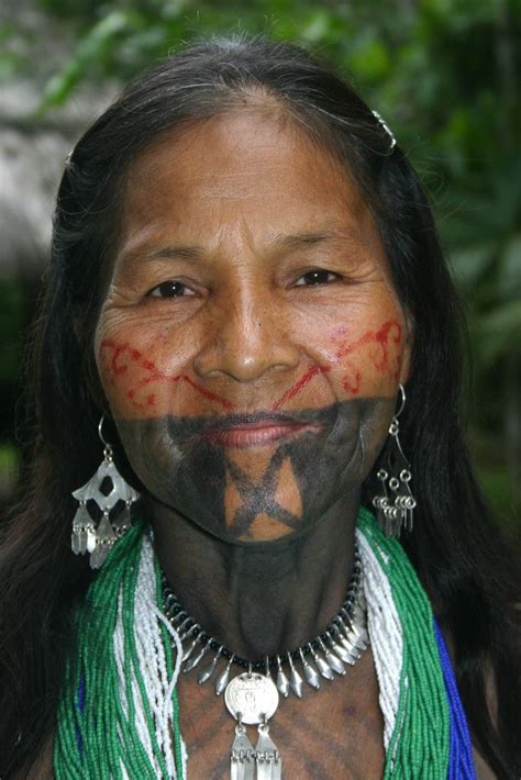 Embera Wounaan Lady In Sambú Beauty Around The World People Of The
