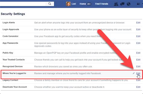 how to see other devices logged into your facebook account latest gadgets