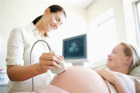 obstetric ultrasound photograph  ian hootonscience photo library