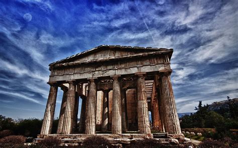 wallpaper  city athens parthenon landmark greece
