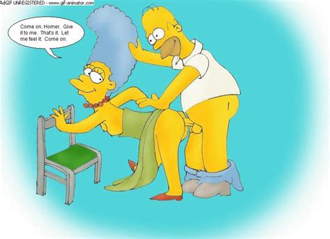 rule 34 animated breasts clothes color female homer